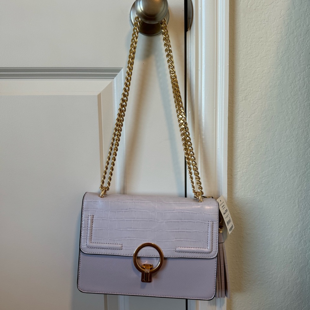 NWT ALDO Wendamar Crossbody Satchel Shoulder Purse Bag Purple